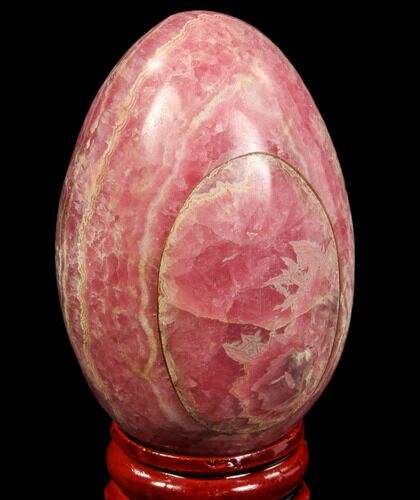Polished Rhodochrosite Egg - Argentina #79259